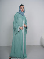 Baby Blue Abaya