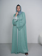 Baby Blue Abaya