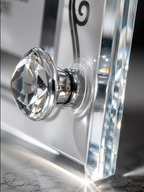 Umrah Mubarak Kaaba Frame with Crystal Diamond Knob