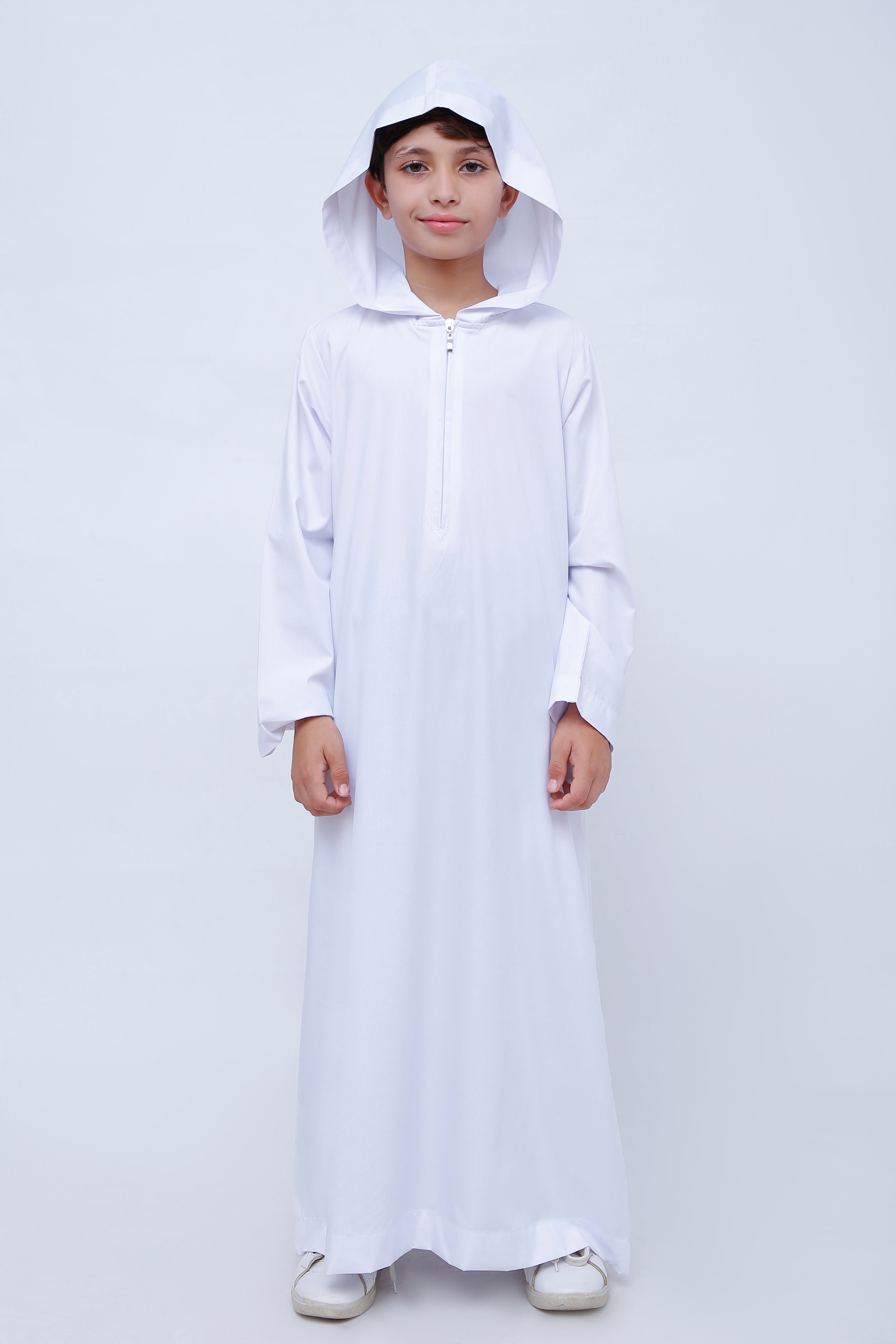 Zip Close Hooded Jubba