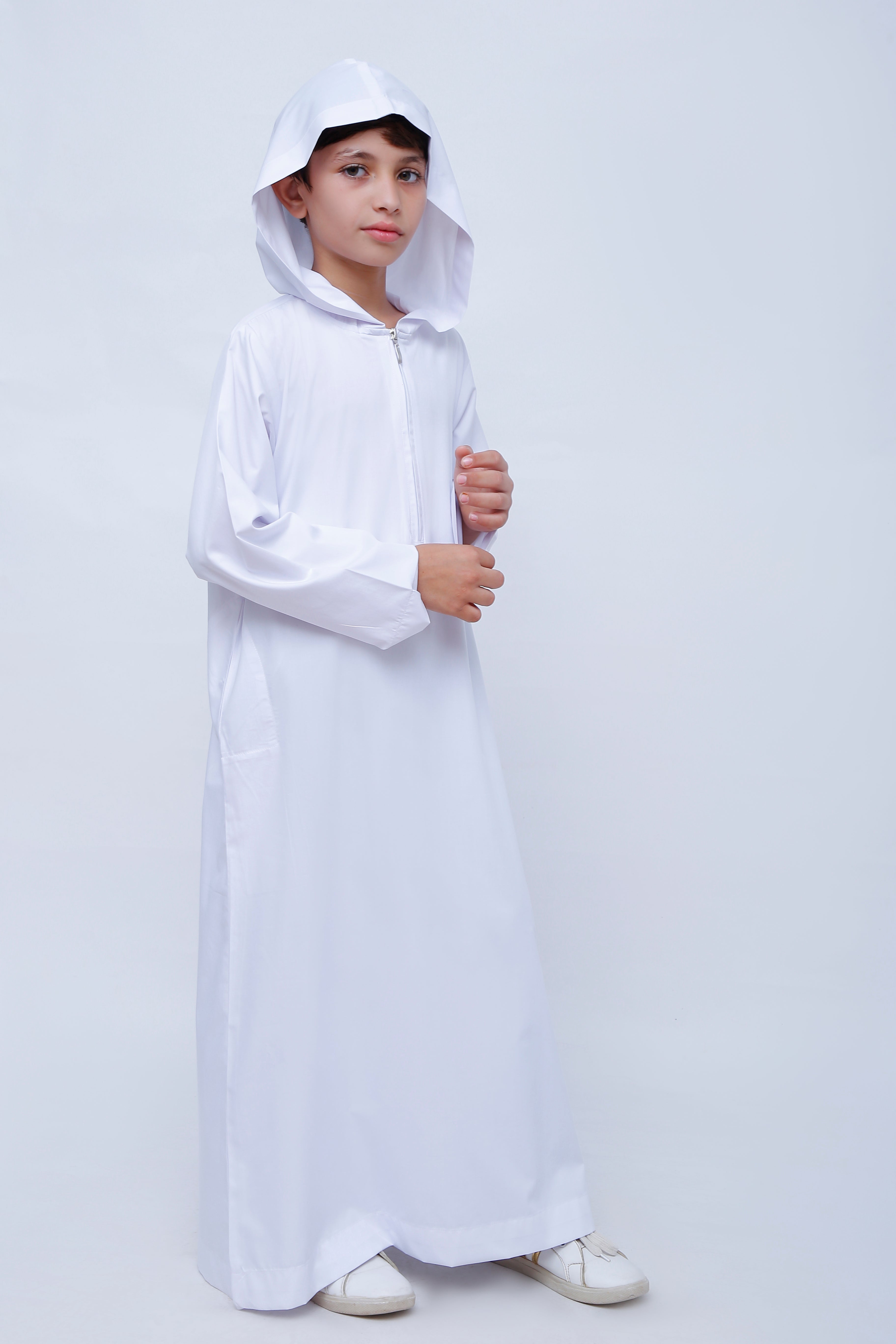Zip Close Hooded Jubba