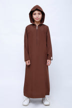 Zip Close Hooded Jubba