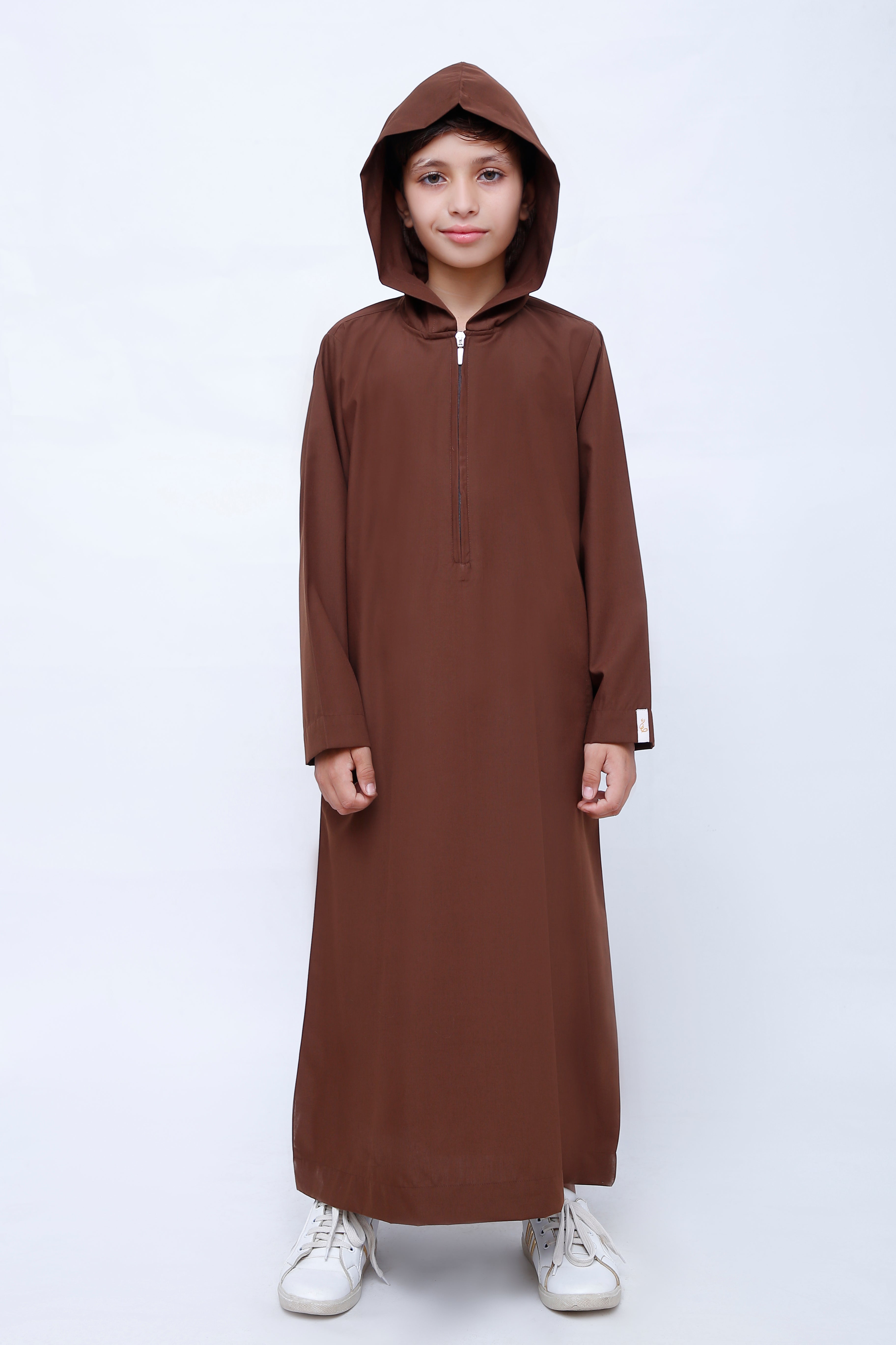 Zip Close Hooded Jubba