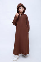 Zip Close Hooded Jubba