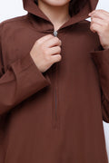 Zip Close Hooded Jubba