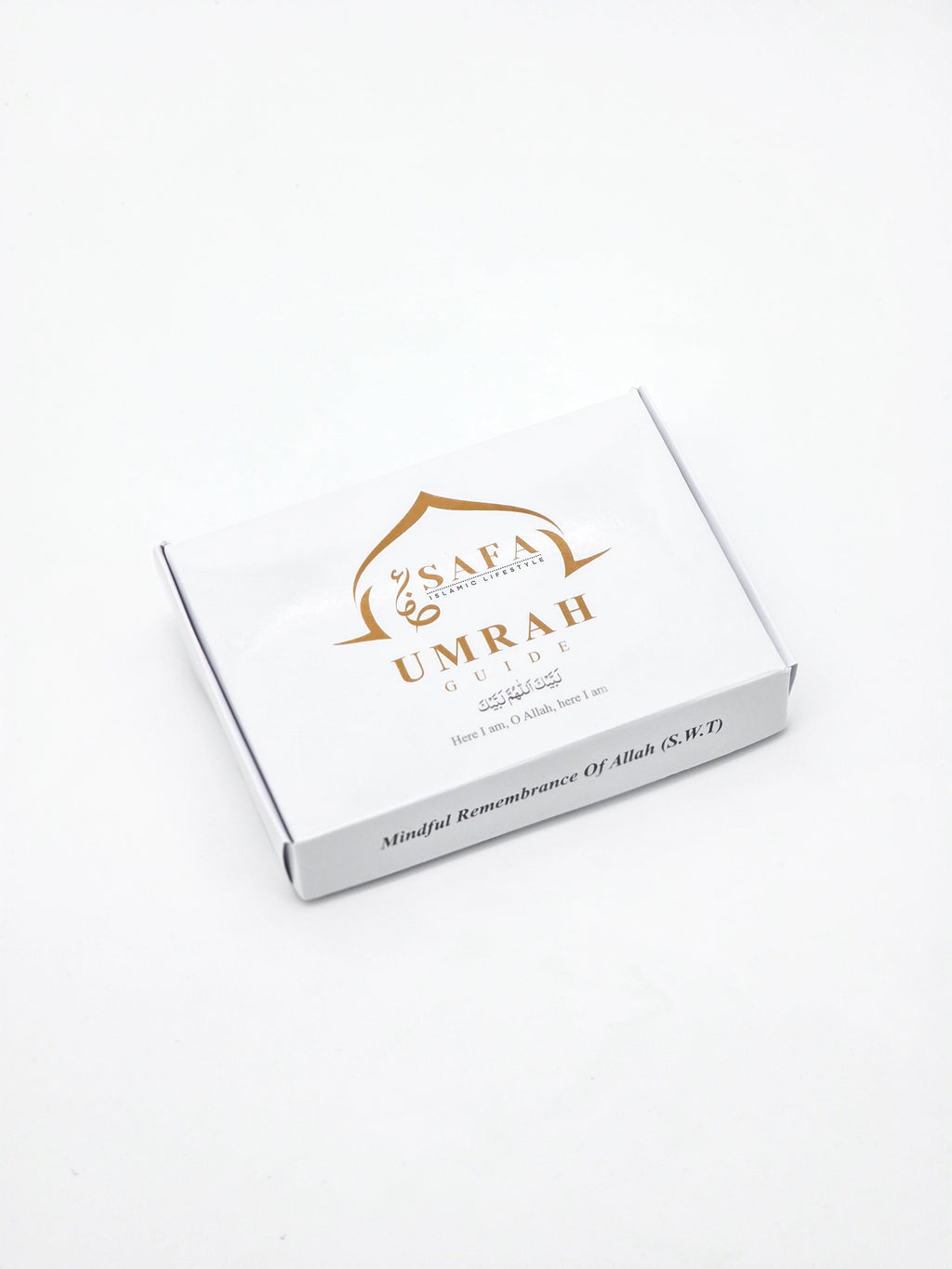 Pocket-Sized Umrah Guide Card Set – Trilingual (English, Arabic, Urdu) – Lanyard Hanging Format