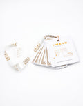 Pocket-Sized Umrah Guide Card Set – Trilingual (English, Arabic, Urdu) – Lanyard Hanging Format